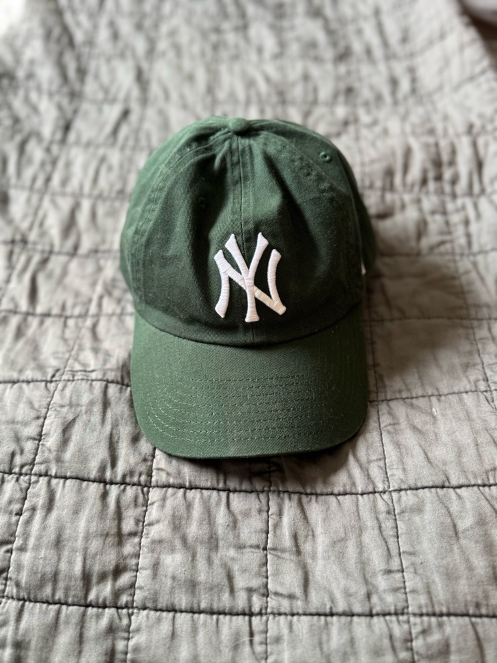 '47 Brand Green Unstructured Baseball Cap